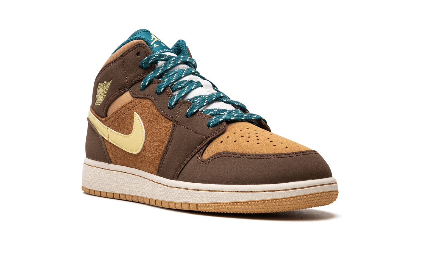 Air Jordan 1 Mid GS "Cacao Wow" DZ6335 200