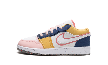 Air Jordan 1 Low SE GS "Multicolor Canvas" DV1323 100