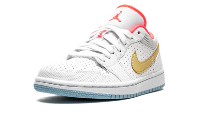 AIR JORDAN 1 LO SE WMNS "White / Sesame / Flash Crimson" DC9509 100