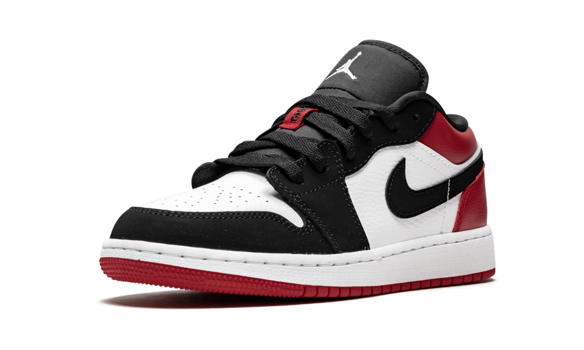 Air Jordan 1 Low GS "Black Toe" 553560 116