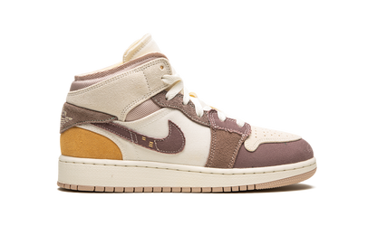Air Jordan 1 Mid SE Craft GS "Inside Out - Taupe Haze" DZ4466 102