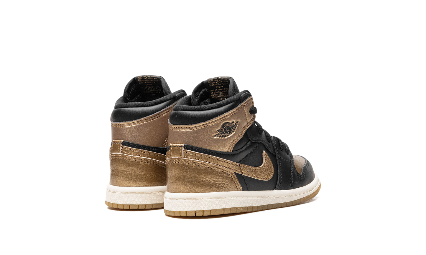 Air Jordan 1 TD "Black Metallic Gold" FD1413 071