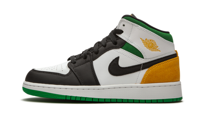 Air Jordan 1 Mid SE GS "Laser Orange / Lucky Green" BQ6931 101