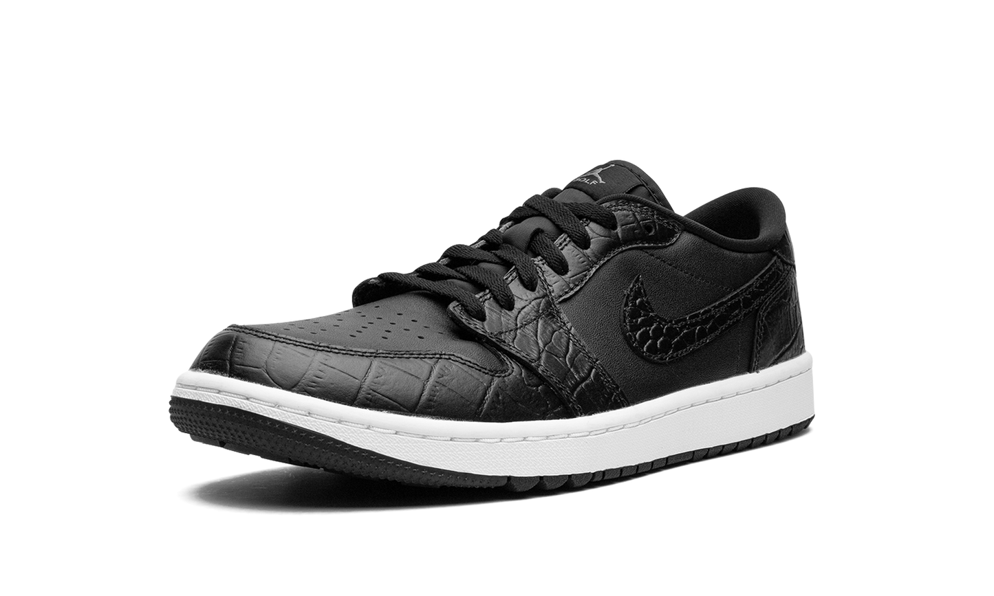 Air Jordan 1 Golf Low "Black Croc" DD9315 003