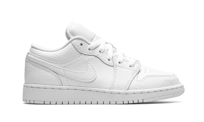 Air Jordan 1 Low GS "Triple White" 553560 130