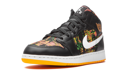Air Jordan 1 Mid GS "Black / Laser Orange"
