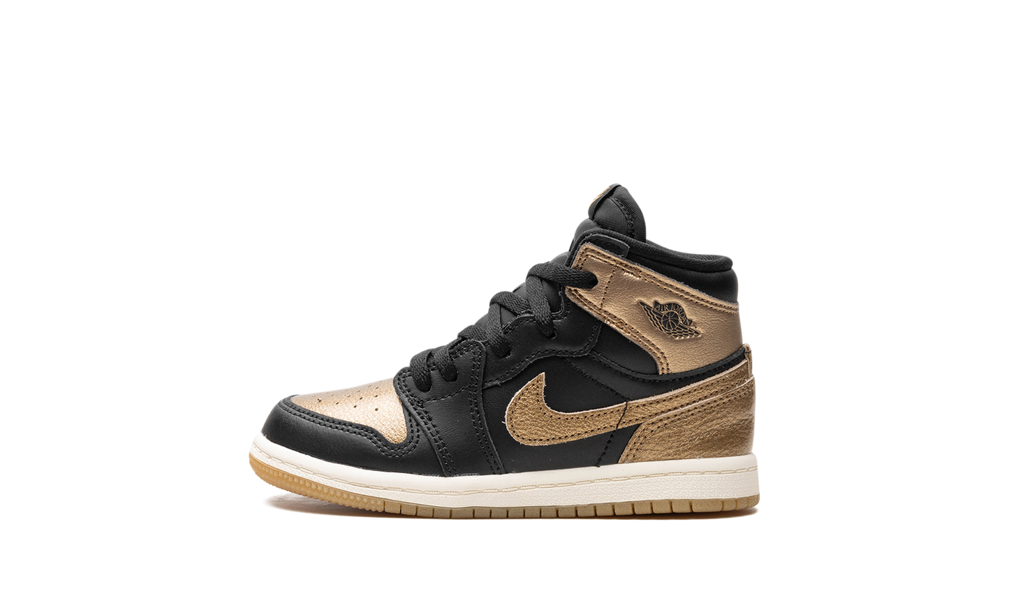 Air Jordan 1 TD "Black Metallic Gold" FD1413 071