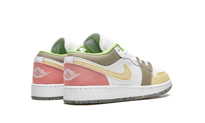 Air Jordan 1 Low GS "Multicolor Pastel Grind" DJ0341 100