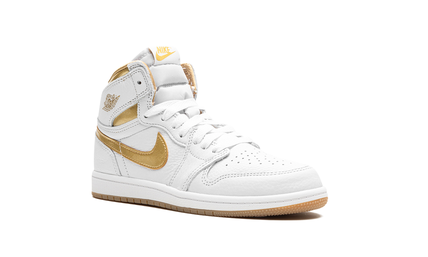 Air Jordan 1 Retro High OG PS "Metallic Gold" FD2597 107