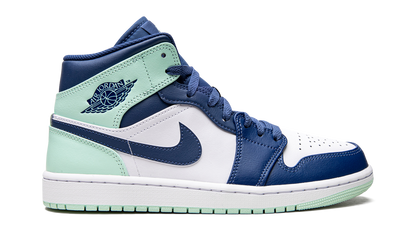 Air Jordan 1 Mid "Blue Mint" 554724 413