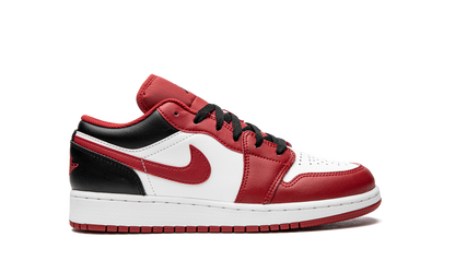 Air Jordan 1 Low GS "Reverse Black Toe" 553560 163