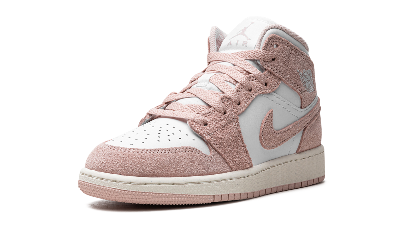 Air Jordan 1 Mid SE GS "LEGEND PINK" FN7432 161