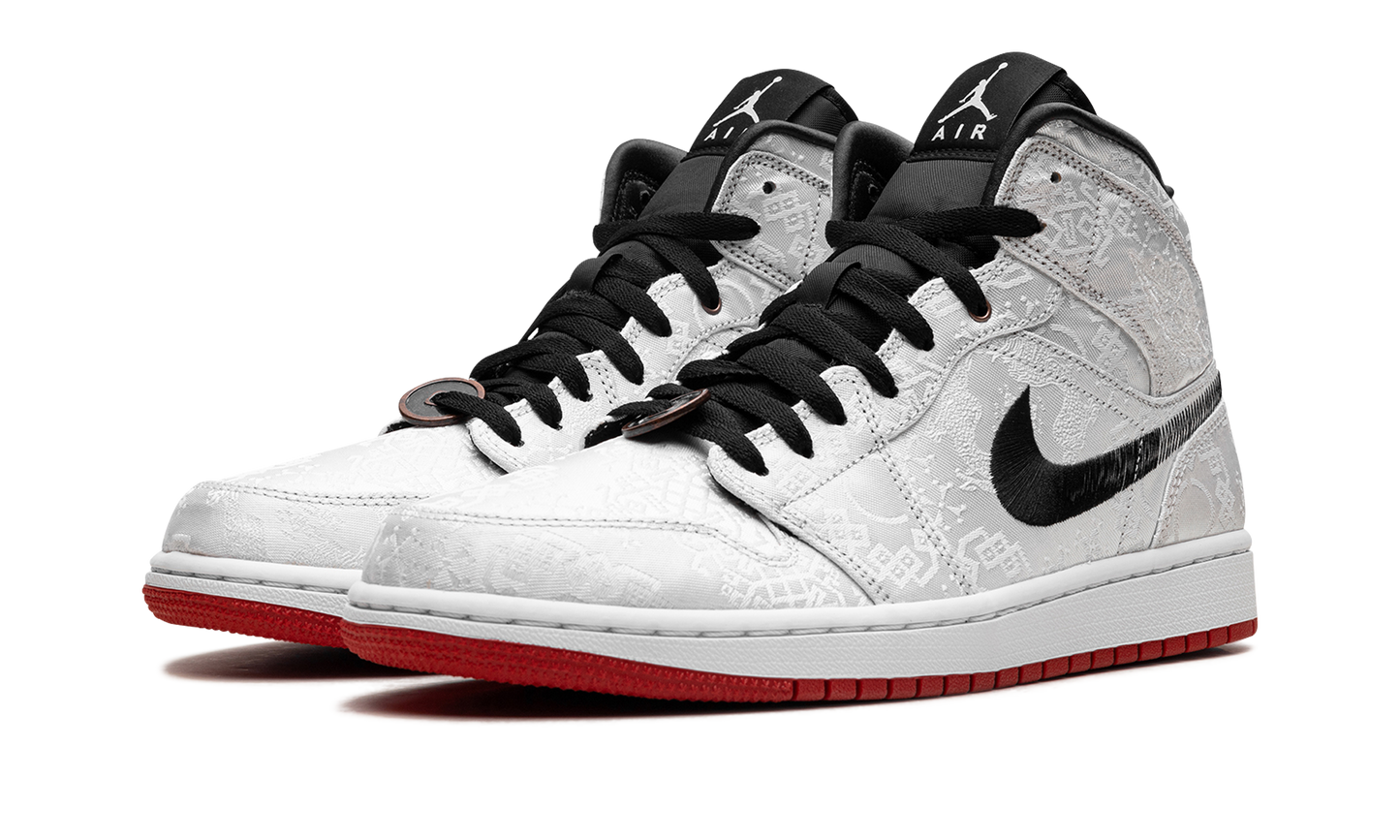 Air Jordan 1 Mid "Fearless Edison Chen - Clot Silk" CU2804 100
