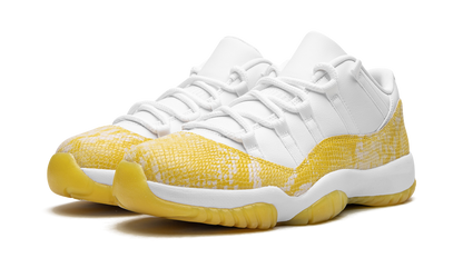 AIR JORDAN 11 LOW WMNS "Yellow Snakeskin" AH7860 107
