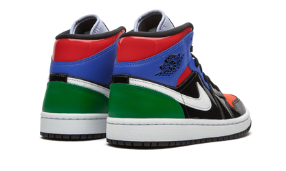 AIR JORDAN 1 MID SE WMNS "Multicolor Patent" CV5276 001