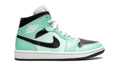 AIR JORDAN 1 MID WMNS "Aqua Black" BQ6472 300