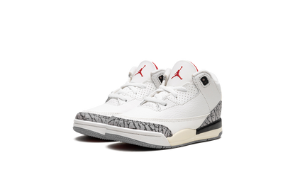 Air Jordan 3 TD "White Cement Reimagined 2023" DM0968 100