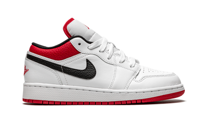 Air Jordan 1 Low GS "White / Gym Red" 553560 118