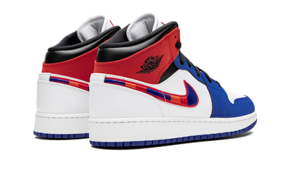 Air Jordan 1 Mid SE GS "Multicolor Swoosh" BQ6931 146