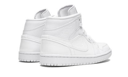 AIR JORDAN 1 MID WMNS "Triple White Patent Leather" BQ6472 111