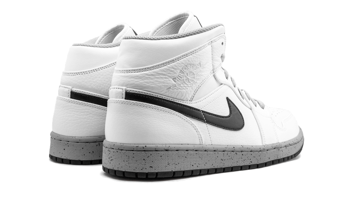 Air Jordan 1 Mid "White/Cement" 554724 115