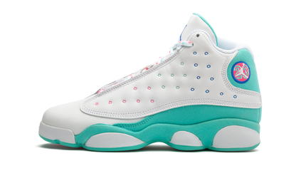 Air Jordan 13 GS "Aurora Green" 439358 100