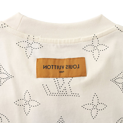 Louis Vuitton All-Over Chain Print Short-Sleeve T-Shirt