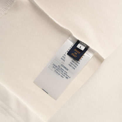 Louis Vuitton Gradient Shoulder-Letter Short-Sleeve T-Shirt