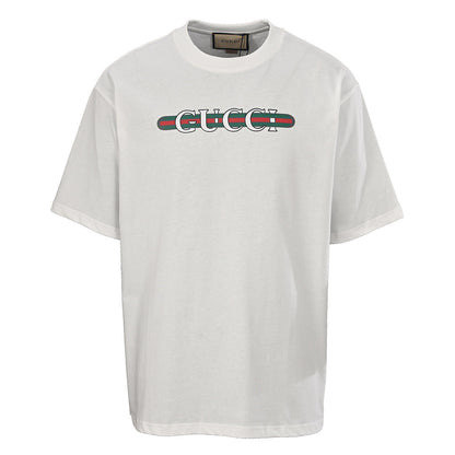 Gucci Classic Web Stripe Print T-Shirt