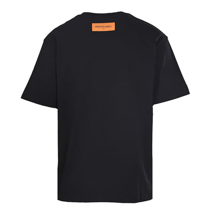 Louis Vuitton Chain-Detail Denim Pocket Short-Sleeve T-Shirt