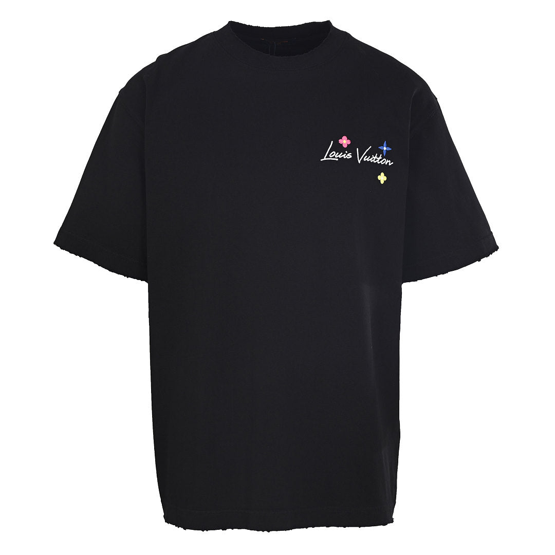 Louis Vuitton Colorful Embroidered T-Shirt