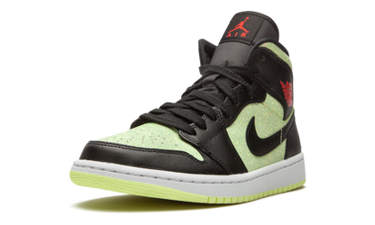 AIR JORDAN 1 MID SE WMNS "Barely Volt / Chile Red" CV5276 003