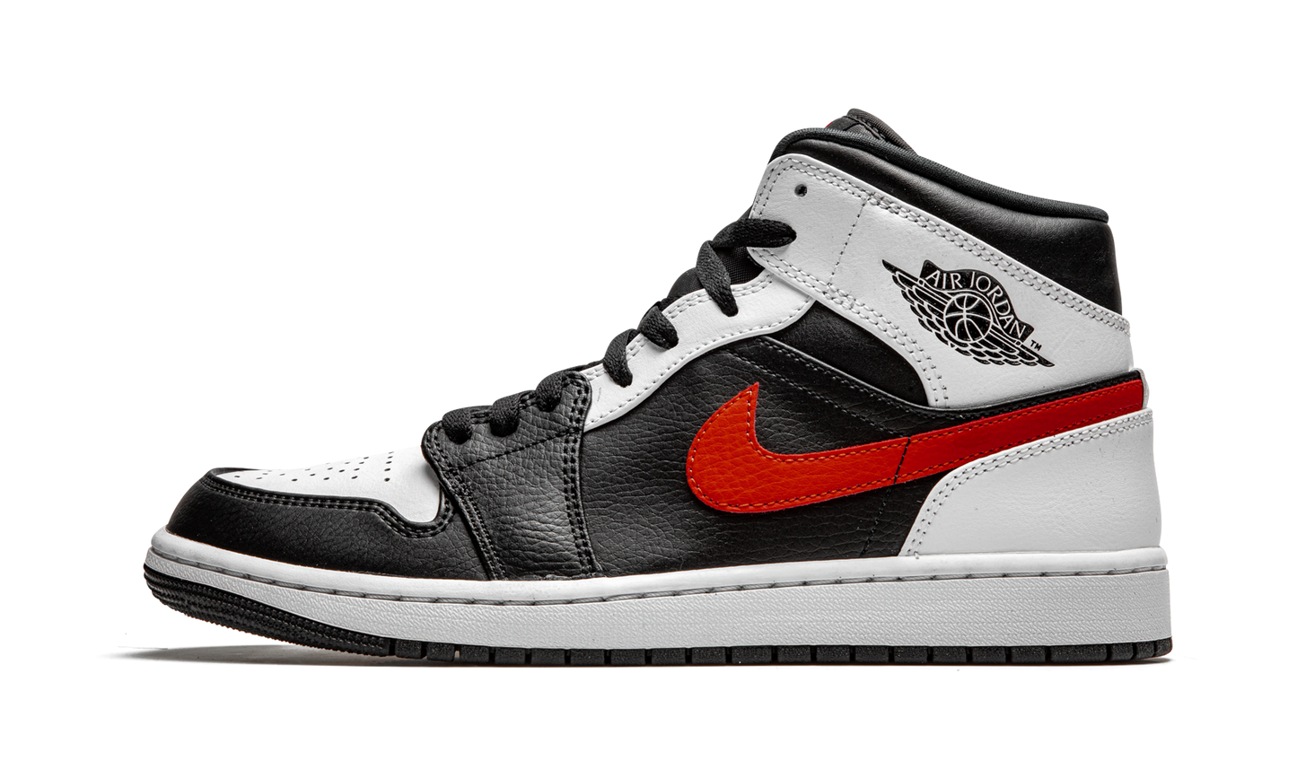Air Jordan 1 Mid "Chile Red" 554724 075