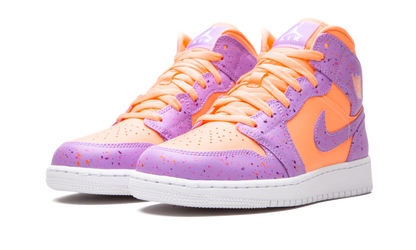 Air Jordan 1 Mid SE GS "Orange Pulse / Atomic Violet" AV5174 800