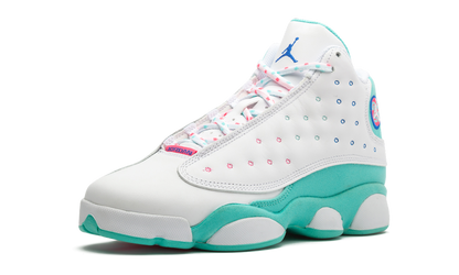 Air Jordan 13 GS "Aurora Green" 439358 100