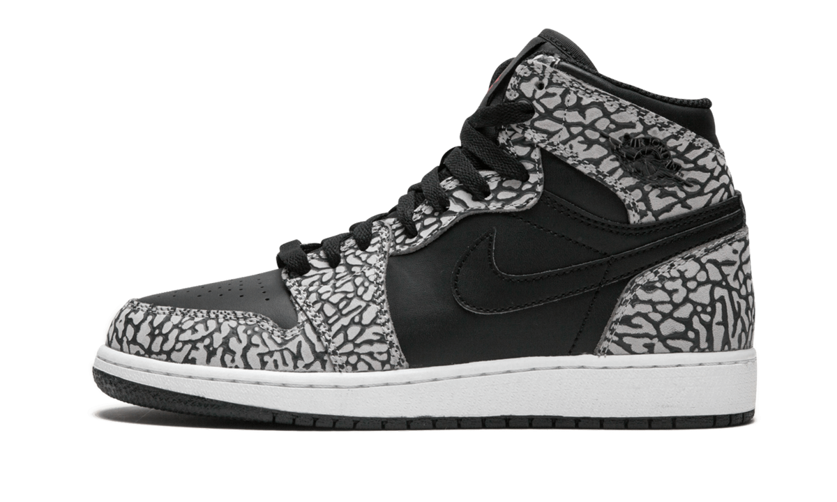 Air Jordan 1 Retro HI PREM GS "Black Elephant" 838850 013