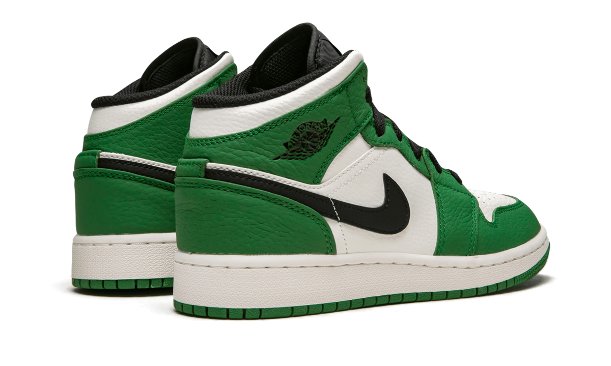 Air Jordan 1 Mid SE GS "Pine Green" BQ6931 301