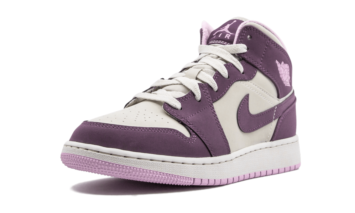 Air Jordan 1 Mid GS "Pro Purple" 555112 500