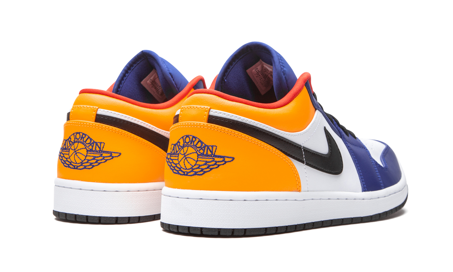 Air Jordan 1 Low "Deep Royal / Yellow" 553558 123