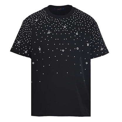 Louis Vuitton "Starry Sky" Print Short-Sleeve T-Shirt