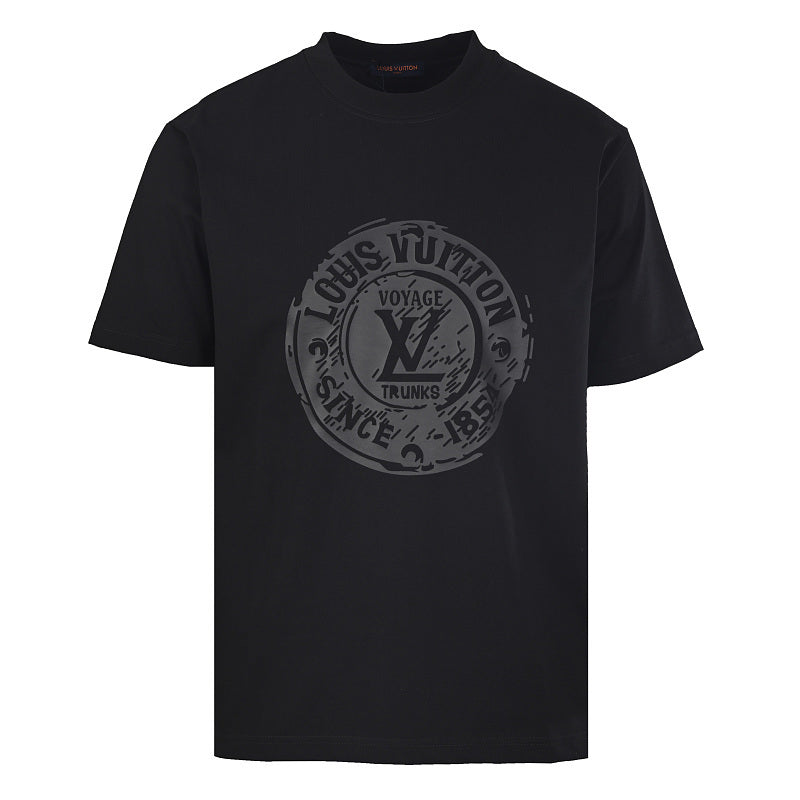 Louis Vuitton Embroidered Sailboat Short-Sleeve T-Shirt