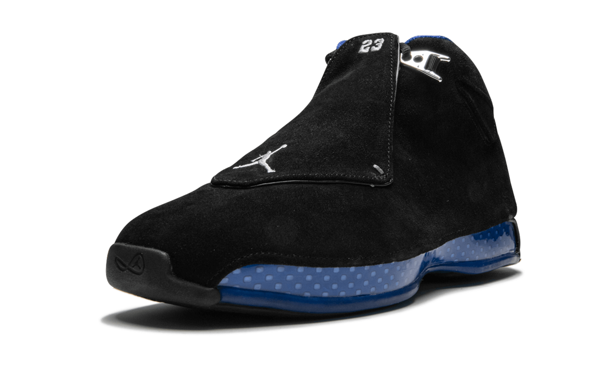 Air Jordan 18 Retro "Black Sport Royal" AA2494 007