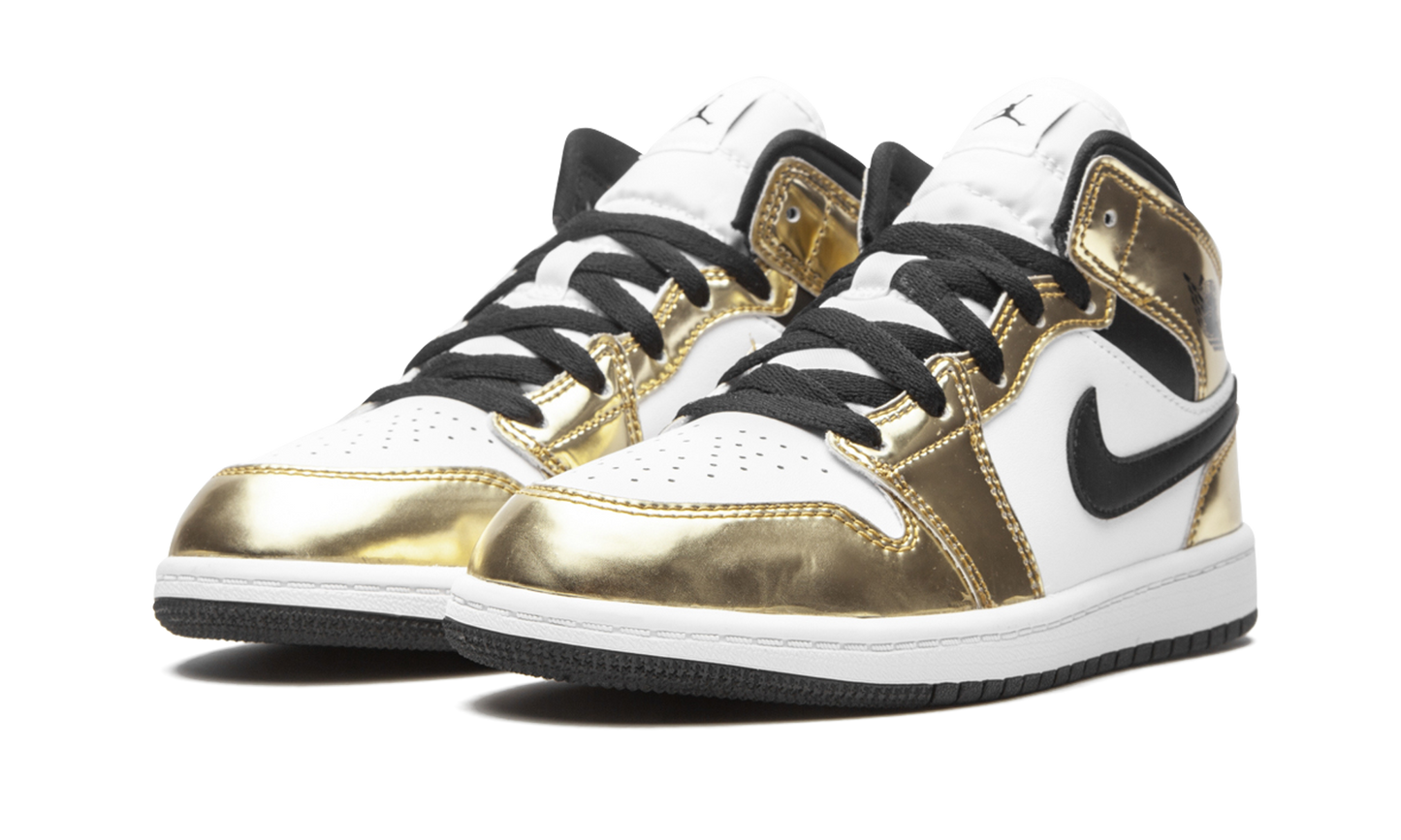 AIR JORDAN 1 MID SE PS "Metallic Gold" DC1422 700