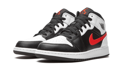 Air Jordan 1 Mid GS "Chile Red" 554725 075