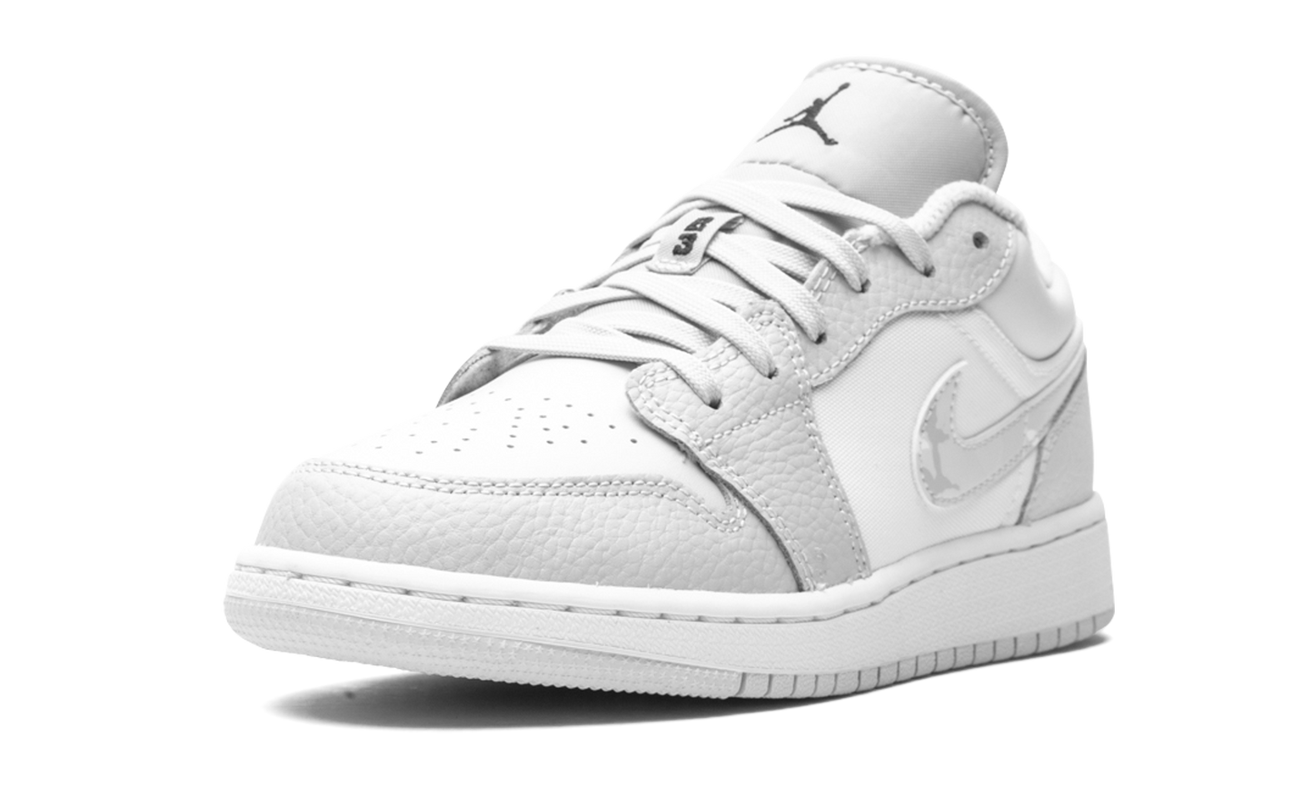 Air Jordan 1 Low SE GS "Grey Camo Swoosh" DD3234 100