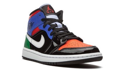 AIR JORDAN 1 MID SE WMNS "Multicolor Patent" CV5276 001