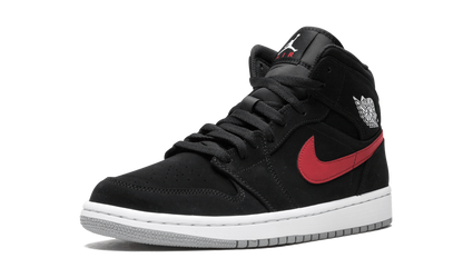 Air Jordan 1 Mid "Multicolor Swoosh Black" 554724 065
