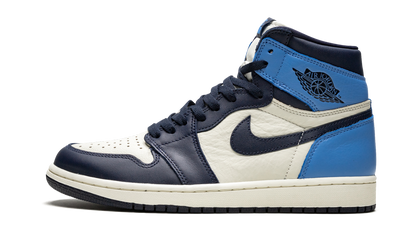 Air Jordan 1 Retro High OG "Obsidian/University Blue" 555088 140