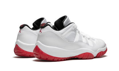 Air Jordan 11 Retro Low "White/Varsity Red" 528895 101