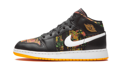Air Jordan 1 Mid GS "Black / Laser Orange"